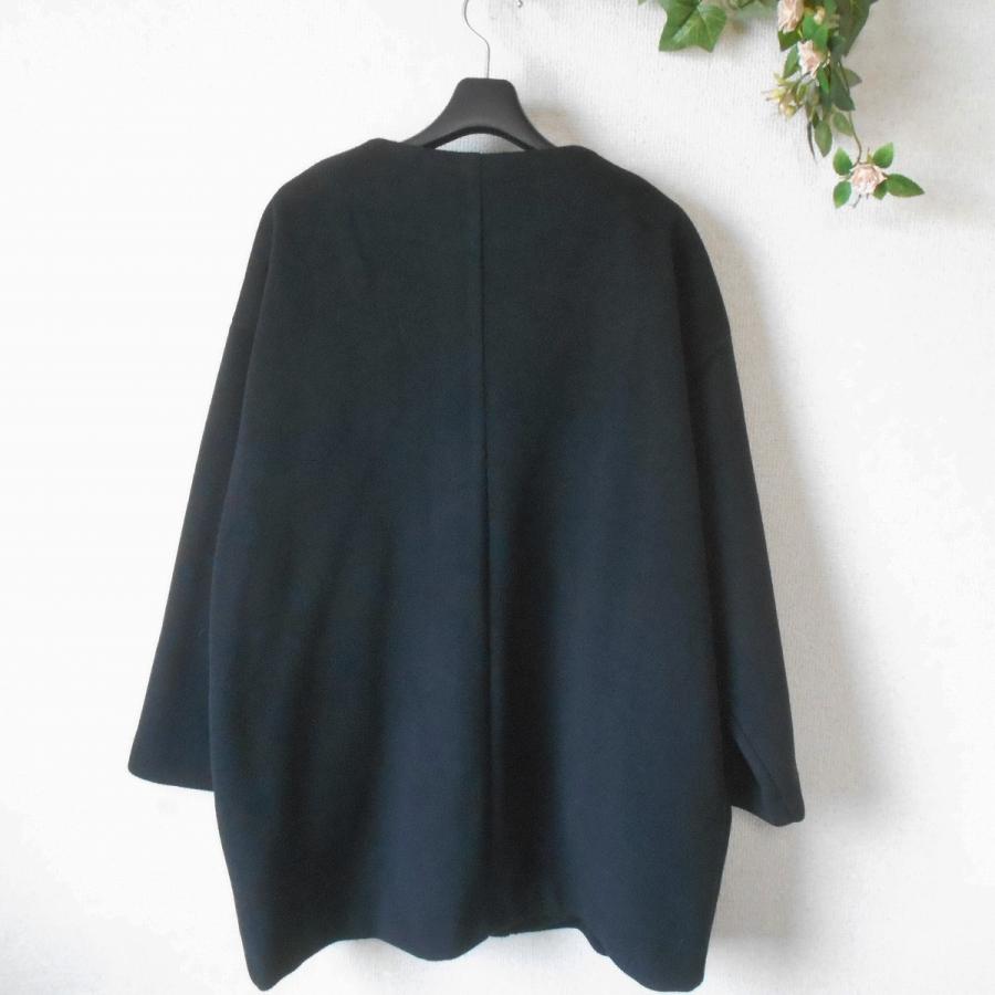 Anna Kerry（アンナケリー） コート ノーカラー レディース 38 黒