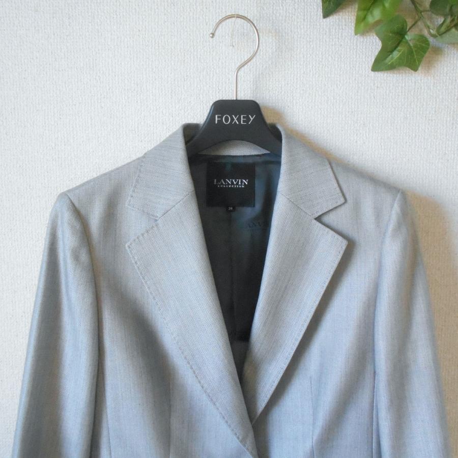 LANVIN SPORTS グレー ジャケット 40 LANVIN SPORT 防寒ブルゾン【はっ水/蓄熱保温裏地付き】 -デサント