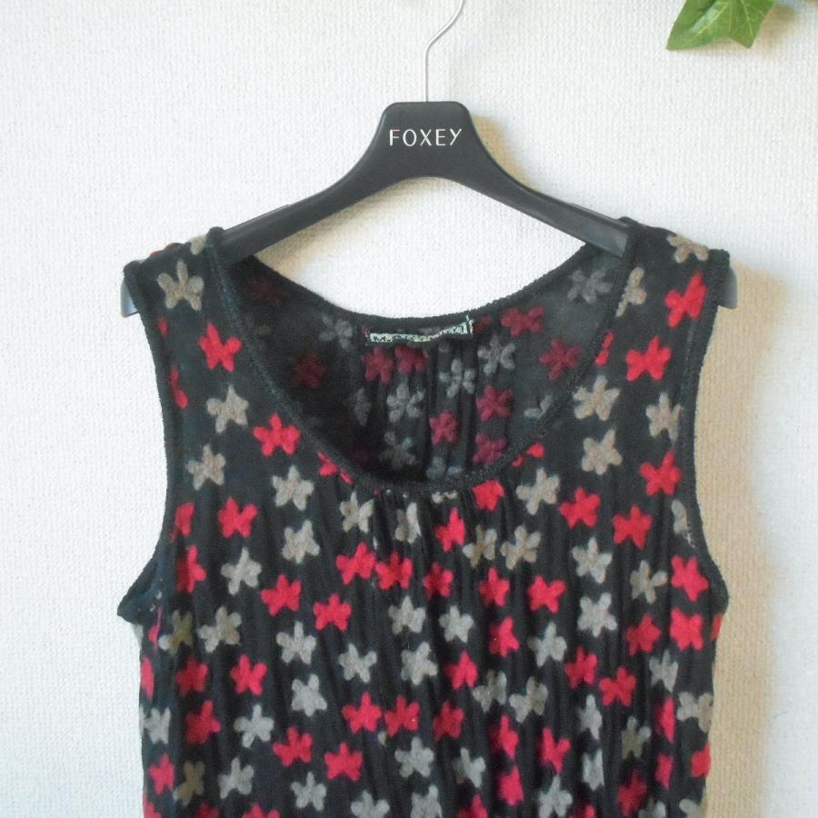 新品未使用 m&kyoko ニット切り替えワンピース M.&KYOKO エムアンドキョウコ ニット ワンピース 1 レディース