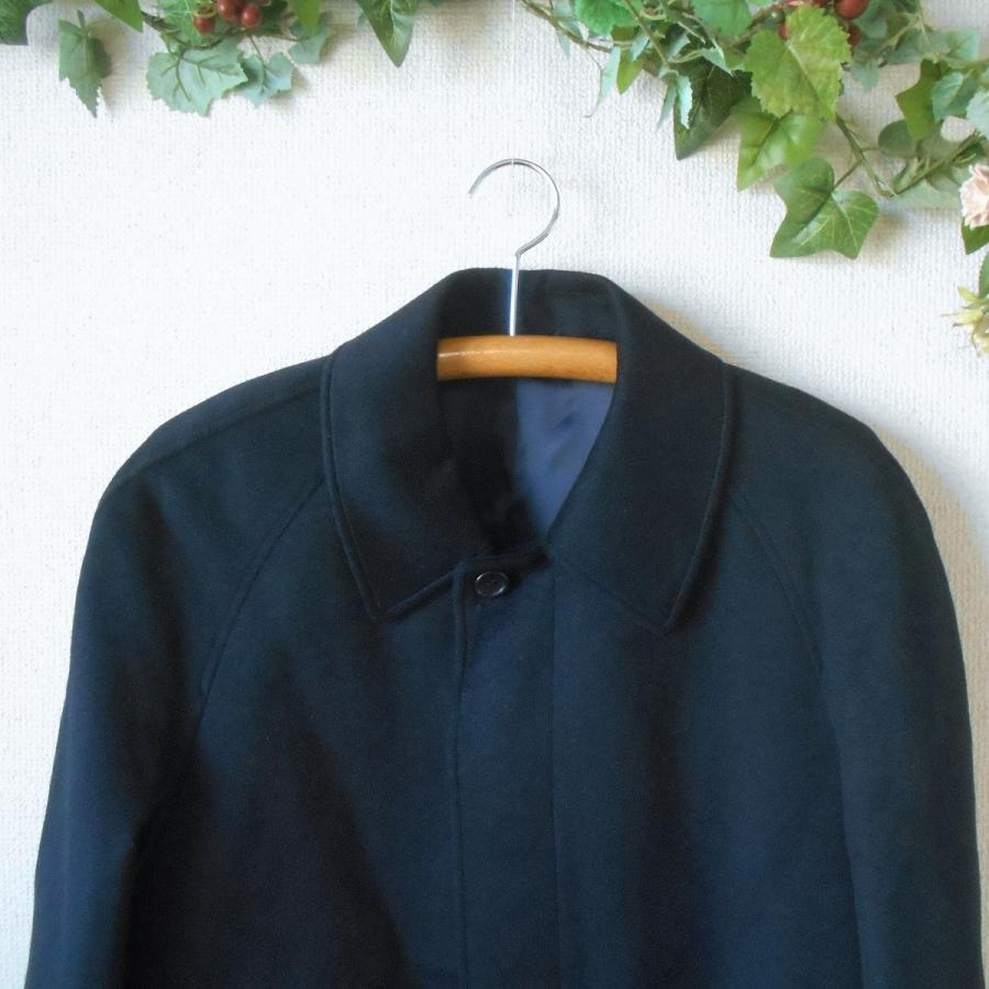 美品✨Thames Point チェスターコート カシミヤ100% 黒 ブラック Thames Point チェスターコート 黒 カシミヤ100%