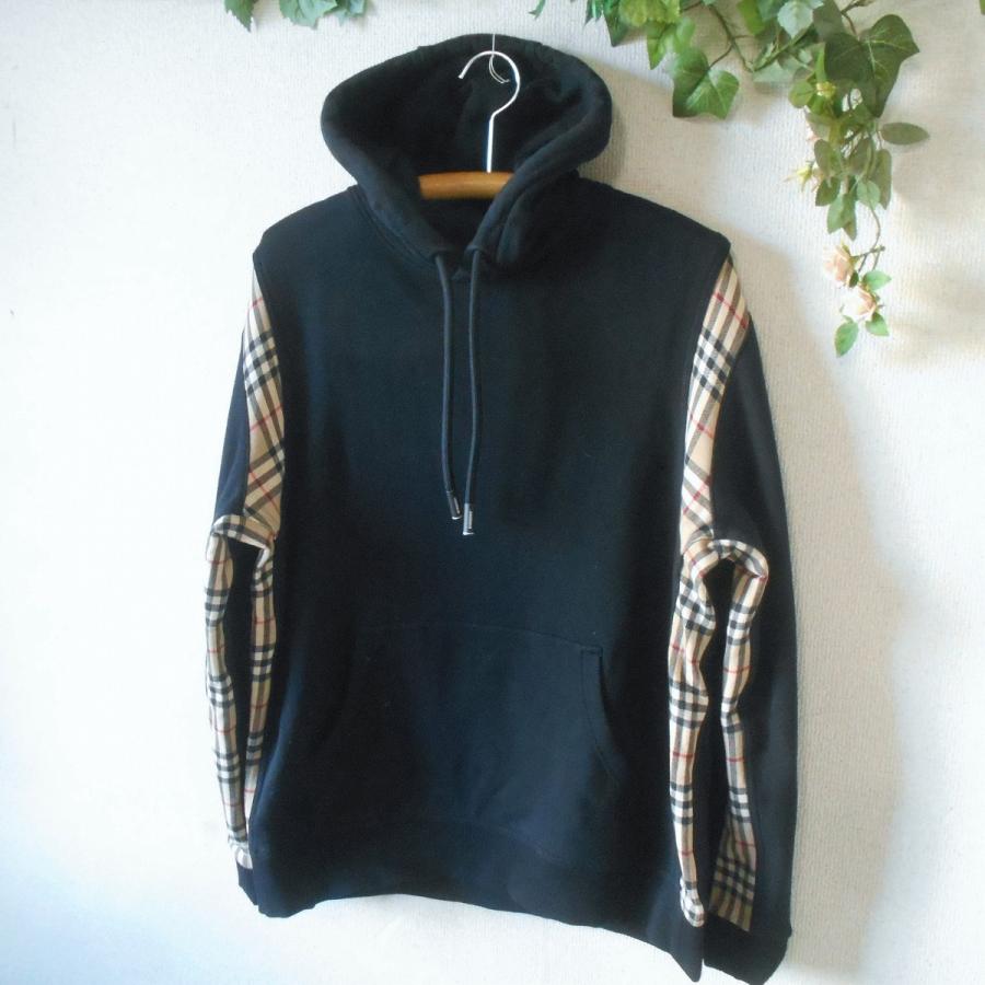 BURBERRY バーバリー プルオーバー パーカー メンズ M スウェット  