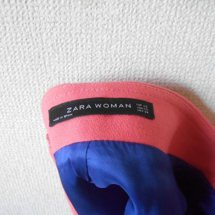 ZARA（ザラ） ZARA WOMAN ミニ スカート XS ピンク 秋 冬 : リサイクル