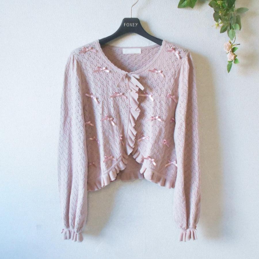 PINK HOUSE ピンクハウス ボレロ ニット カーディガン コットン