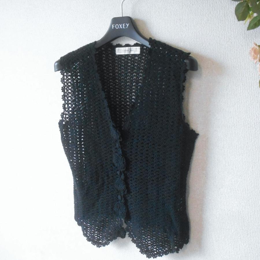 美品KANEKO ISAOカネコイサオ☆スズランモチーフニットプルオーバー KANEKO ISAO 未使用 ワンダフルワールド WONDERFUL WORLD