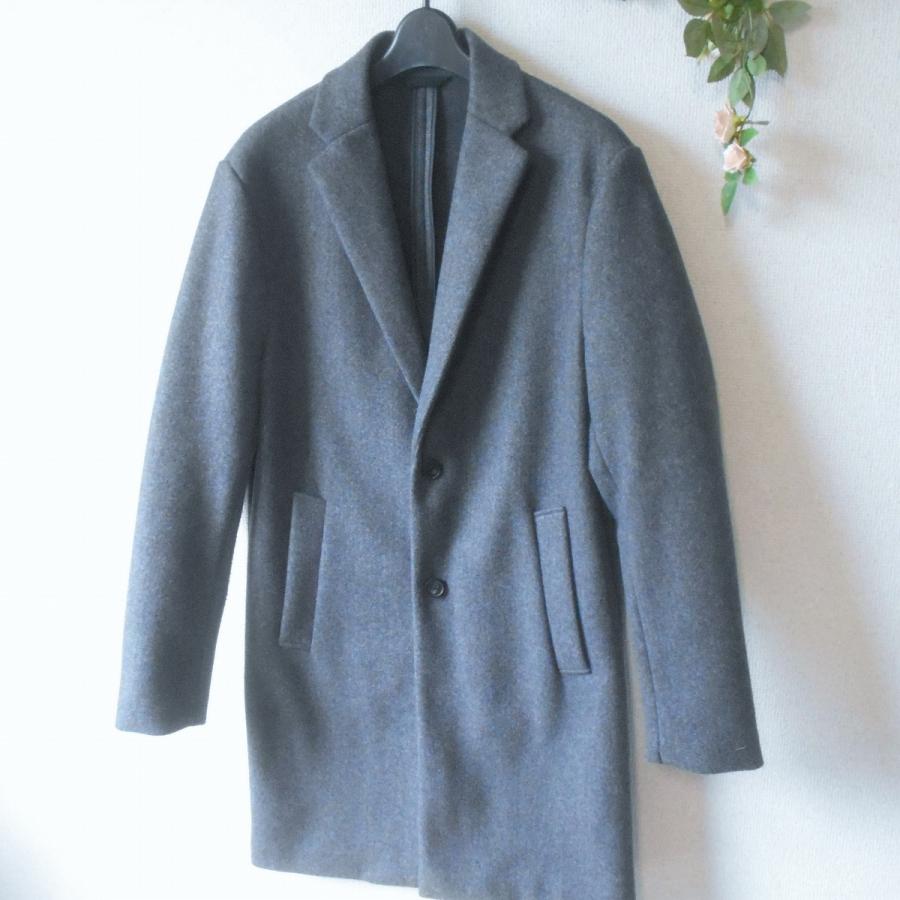 美品 ZARA チェスターコート Lサイズ ZARA（ザラ） コート チェスターコート S メンズ 冬 グレー