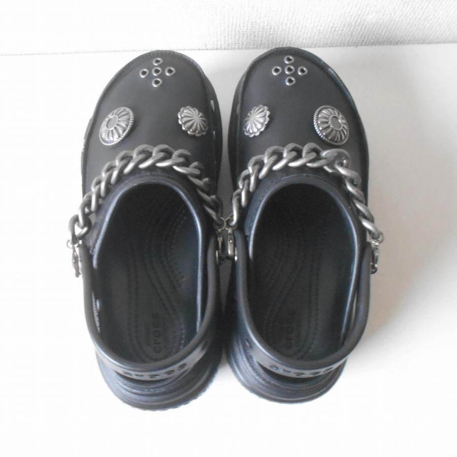 【しょーた】クロックス　stomp embellished crocs Stomp Embellished Clog Black （クロックス ストンプ エンベ