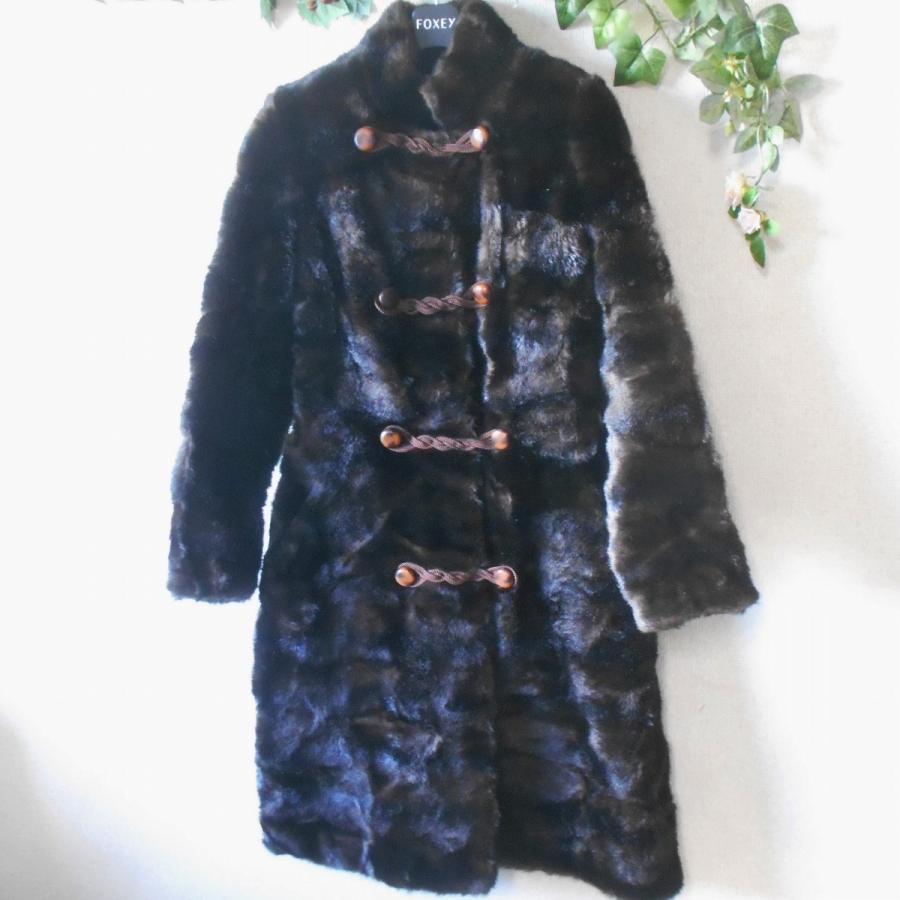 レディース コート エコ ファー 使用 スタンドカラー 冬 フェイク