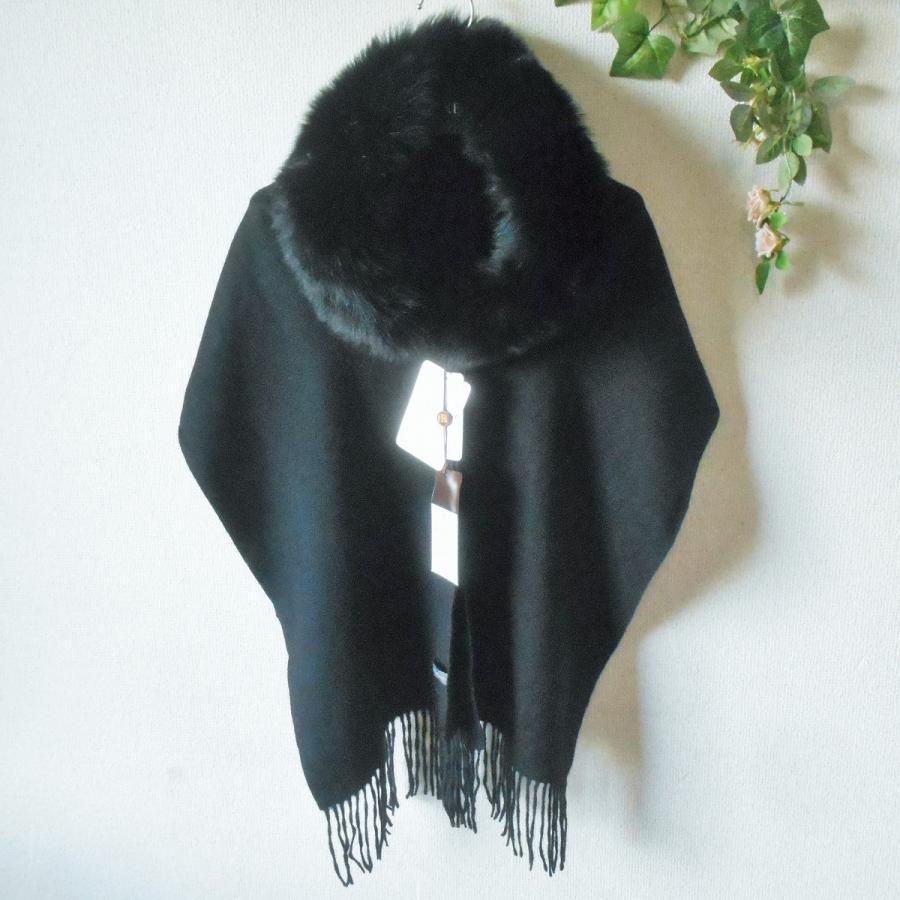 美品✨BALMAIN バルマン カシミヤ アンゴラ シルク ファー付ウールコート バルマン BALMAIN リバーシブル コート ロング シルク ラビットファー