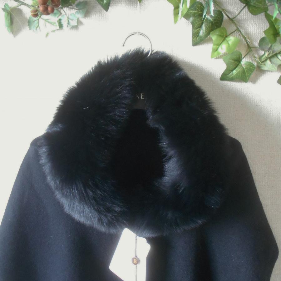 【BALMAIN】毛皮襟 ファー シルクコート 2way ブラック 美品 Yahoo!オークション -「(バルマン balmain)」(毛皮、ファー) (コート