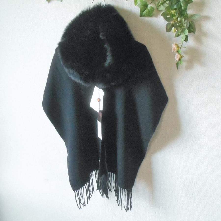 BALMAIN（バルマン） 新品 タグ付き マフラー フォックス ファー 付き