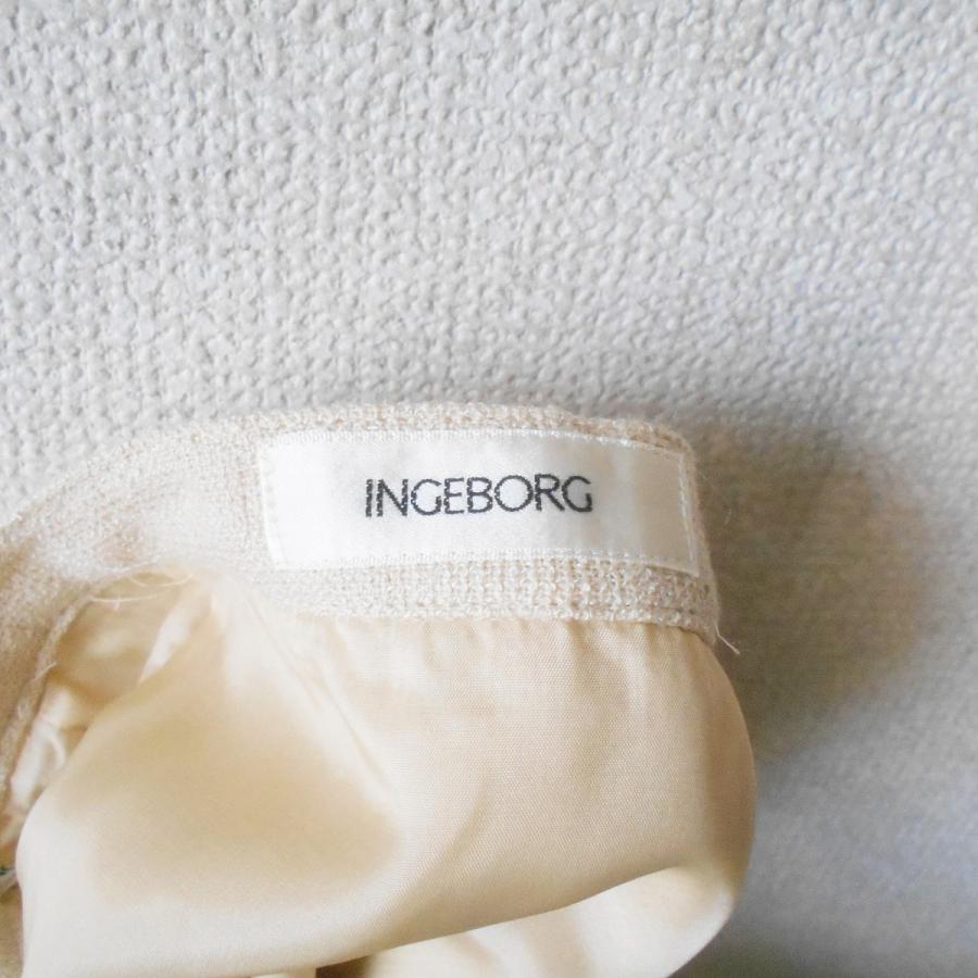 INGEBORG（インゲボルグ） スカート M 麻 ブレンド 春 夏 ロング丈