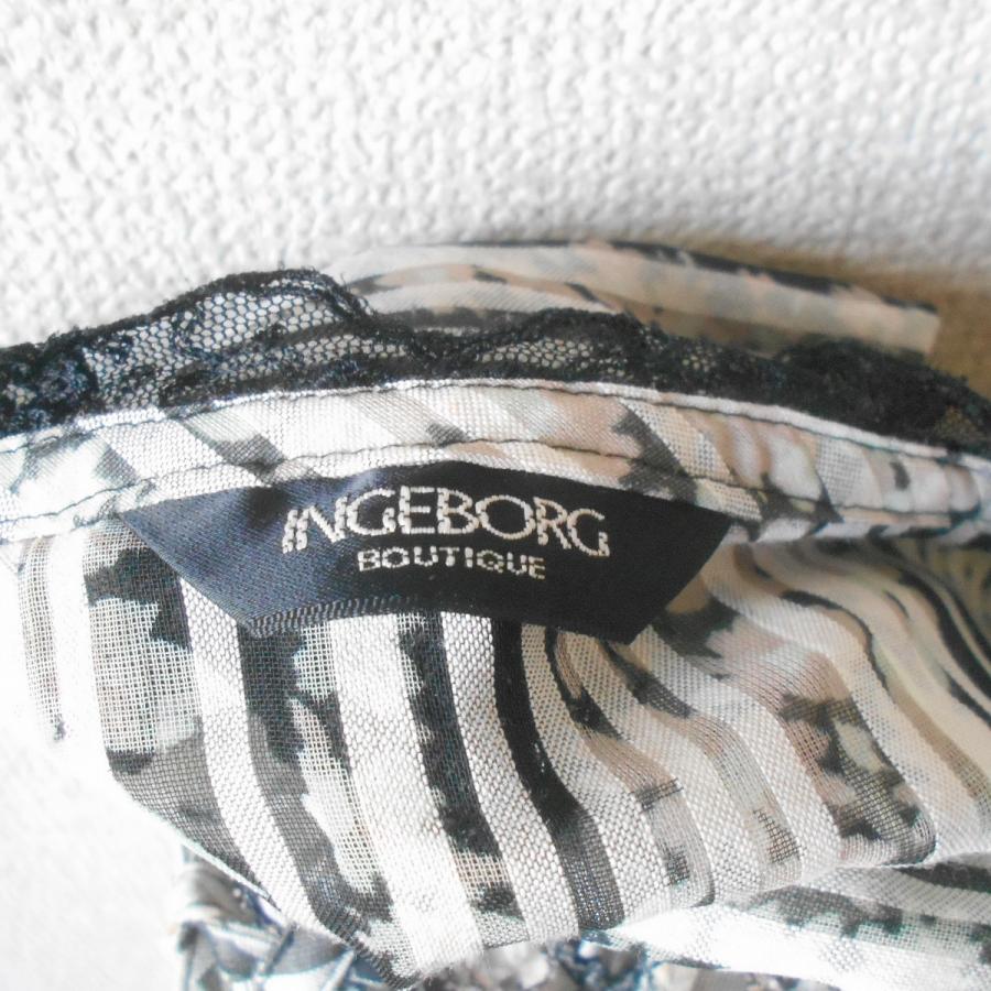 INGEBORG（インゲボルグ） チュニック ワンピース 7分袖 レディース 9