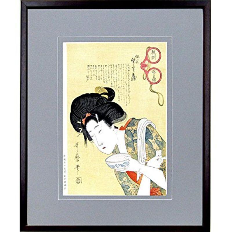即納 最大半額 錦絵 浮世絵 ぐうたら兵衛 木版画 教訓親の目鑑 喜多川歌麿 人物画 うたまろ版画 書画 ことわざ 江戸 町娘 大首絵 美人画 女性画 ポスター Hsea Npontu Com