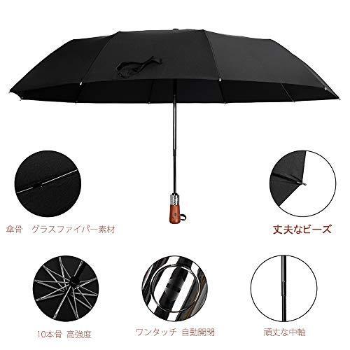 Sale 公式 折り畳み傘 メンズ 折りたたみ傘 レディス 軽量 ワンタッチ自動開閉式 耐風 撥水加工 晴雨兼 強耐風10本骨 早者勝ち Newmatic Ae