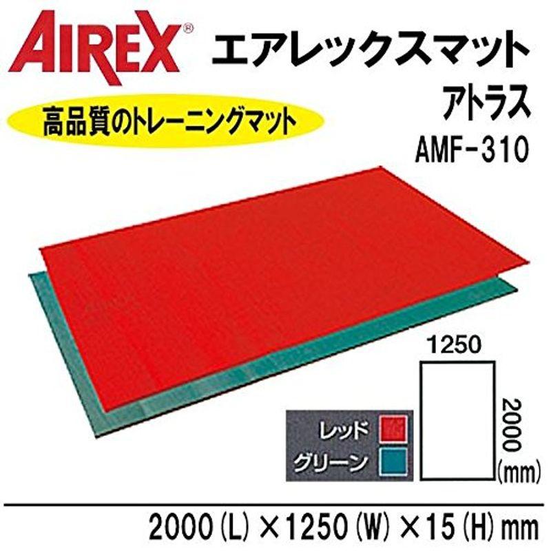 AIREX(R) エアレックス マット リハビリ・トレーニングマット(波形パターン) アトラス AMF-310R・レッド