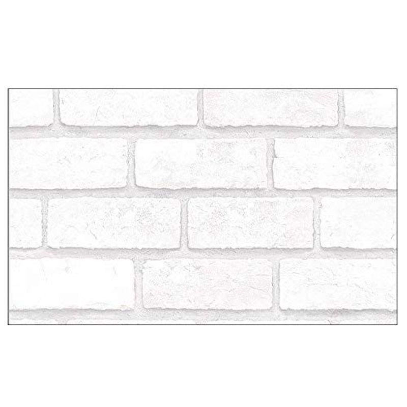 ケイ ララ レンガ 壁紙 レンガ 白 壁用 ホワイトレンガの貼ってはがせる壁紙シール ホワイトレンガの貼ってはがせる壁紙シール お得な壁紙30mセット のり付き リメイクシート 壁用 Mamarustore 激安店舗の