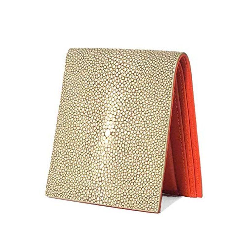 定番 スティングレイ エイ革 スターマーク 二つ折り財布 財布 Aknas アトリエアクナス Atelie ガルーシャ 高級 タイ製 ブランド 財布 Www Affaires Sociales Gouv Cg