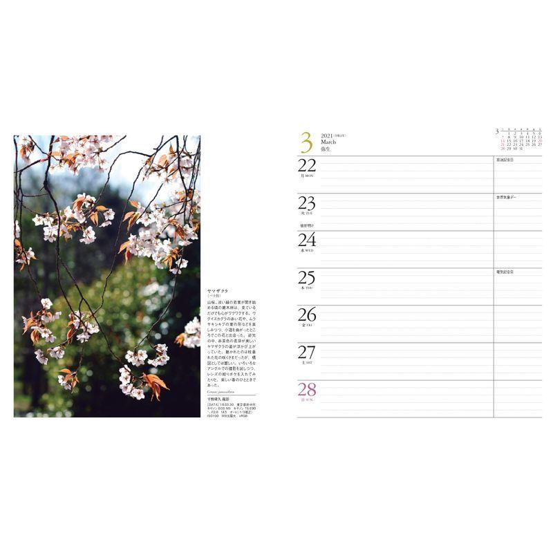 カレンダー2021 FLOWER CALENDAR フラワーカレンダー(週めくり・ダイアリー/日記・リング・卓上) (ヤマケイカレンダー20｜mamaru-store｜16