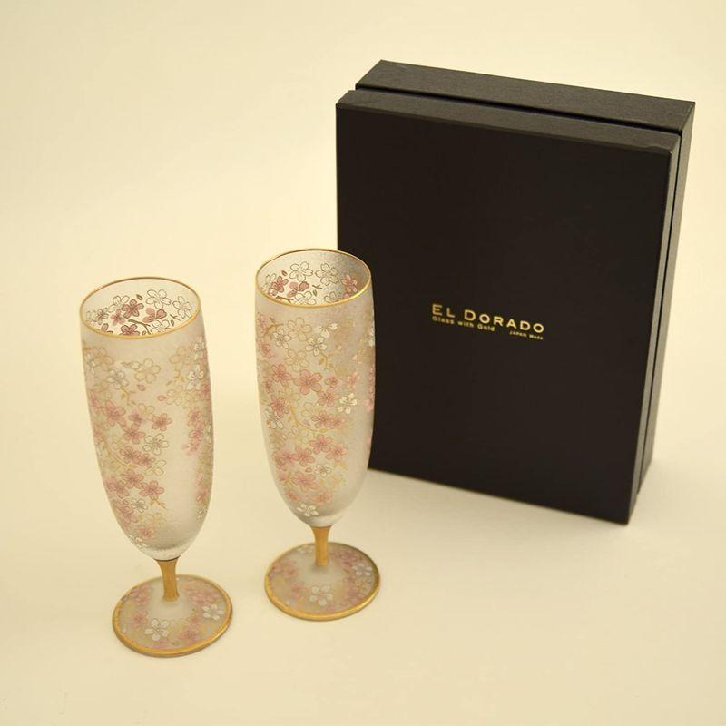 新しく着き 桜 エル ドラード ビールグラス 酒器 アデリア ペアセット プ ギフト 誕生日 化粧箱入 日本製 Sakura ビアグラス 360ml タンブラー qhema Com