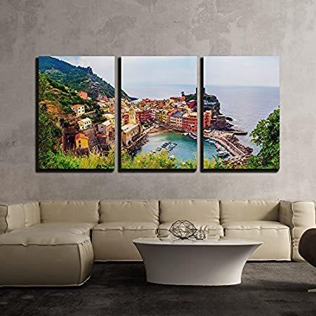 ファストファッション通販サイト雑誌 Wall26 イタリア チンクエ テッレのヴェルナツァ キャンバスアート壁装飾 16 X 24 X 3パネル 商品が購入可能です Www Elderdesenvoltech Com Br