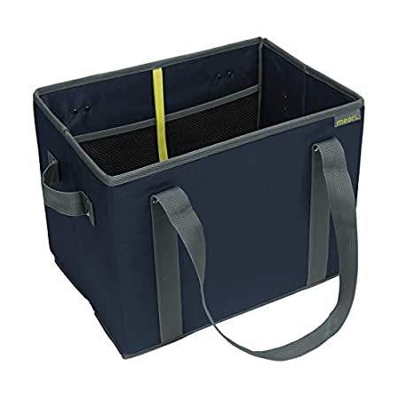 【予約販売品】 Meori Grocery Basket ブルー A100424 エコ、折りたたみバッグ