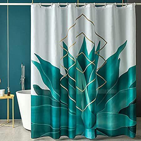 【正規取扱店】 Set Curtains Shower Fabric - Bat for Curtain Shower Fabric Waterproof YI&ZE シャワーカーテン