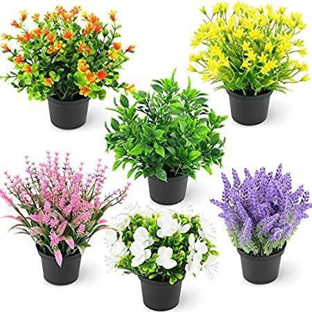 純正取寄 人工鉢植え 日本画 グリーン 人工植物 花 ラベンダーフラワー 胡蝶蘭 ポットセット ポットセット 人工ミニ盆栽 絵画 オフィス ホーム バスルーム バルコニー装飾 屋外 屋内 B09p1h28q6 ママズマート セレクトオーダーの