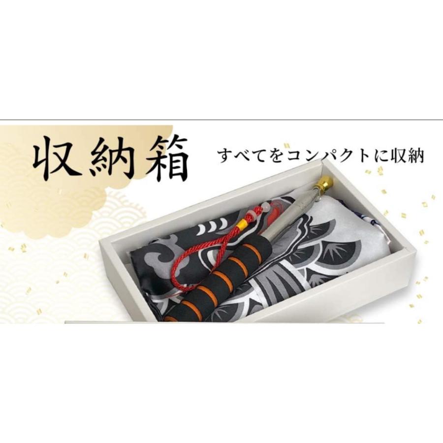 多色 鯉のぼり 収納箱付き 金箔3色鯉のぼり 収納箱付き こいのぼり 豪華 鯉 のぼり 庭園 ベランダ