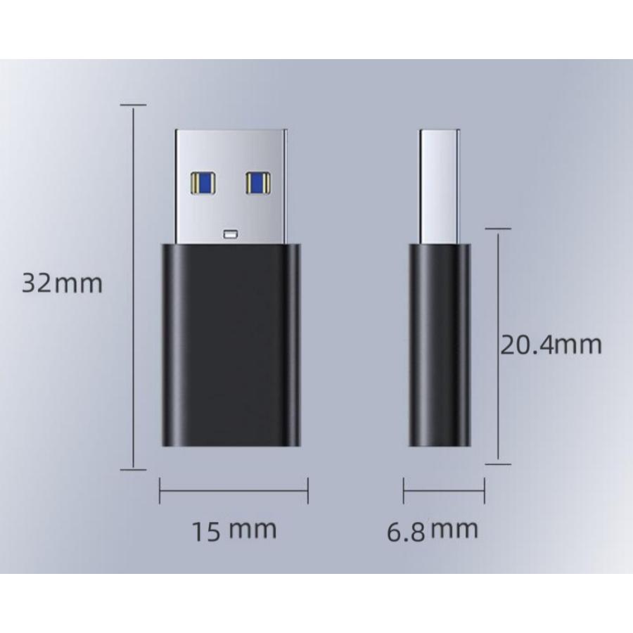 Type-C USB変換アダプター OTG 変換ケーブル タイプc アダプター usb type-c変換コネクタ USB3.0 急速充電 マイクロUSB アダプタ 5Gbps データ転送 小型 軽量 |  | 14