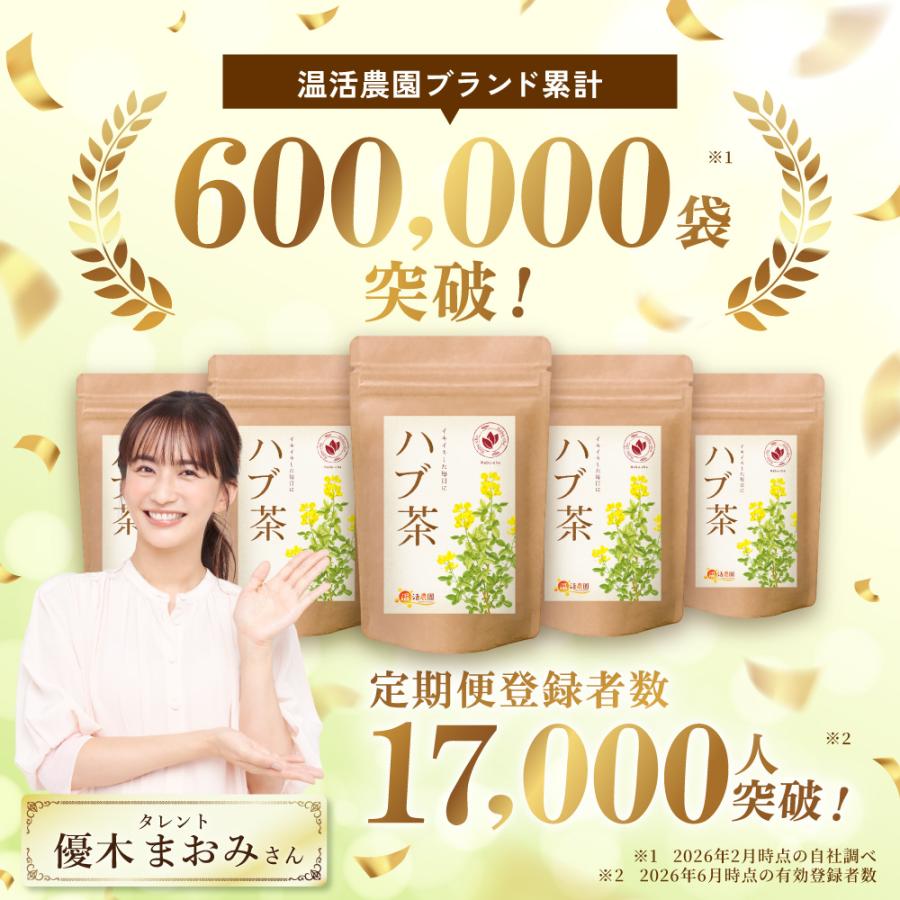 温活農園 ハブ茶【ブランド累計60万袋】国内製造 ティーバッグ (5g×50