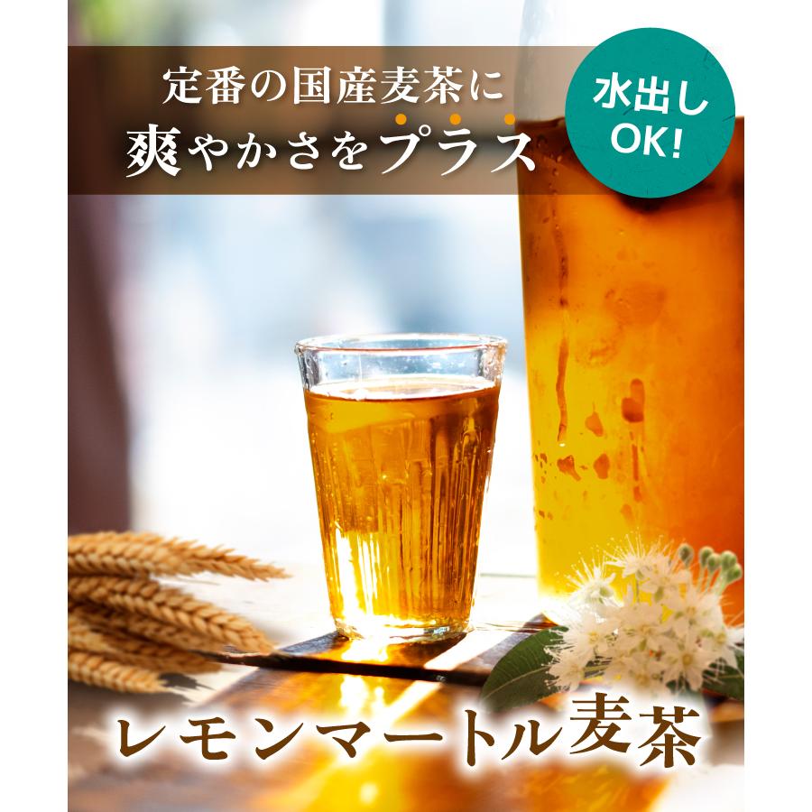 温活農園 レモンマートル麦茶 水出しOK 5g×30包 ティーバッグ 温活農園 レモンマートル麦茶 水出しOK 5g×30包 ティーバッグ