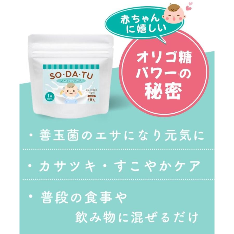 おすすめ 離乳食 あかちゃんオリゴ 90g オリゴ糖 食物繊維 粉末 1歳 ベビーフード 子供 おやつ お菓子 飲み物 幼児食 無添加 無着色 So Da Tu ママセレクト Cisama Sc Gov Br