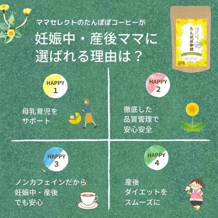 たんぽぽコーヒー お得な2袋セット たんぽぽ珈琲 タンポポコーヒー ノンカフェイン 母乳サポート 妊活 妊娠 妊婦 産後 3g 30包 Tanpopocoffee 2 ママセレクト 通販 Yahoo ショッピング