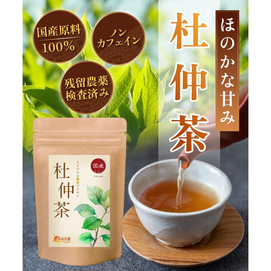 温活農園 杜仲茶【ブランド累計60万袋】国産 ティーバッグ (2.5g×30包