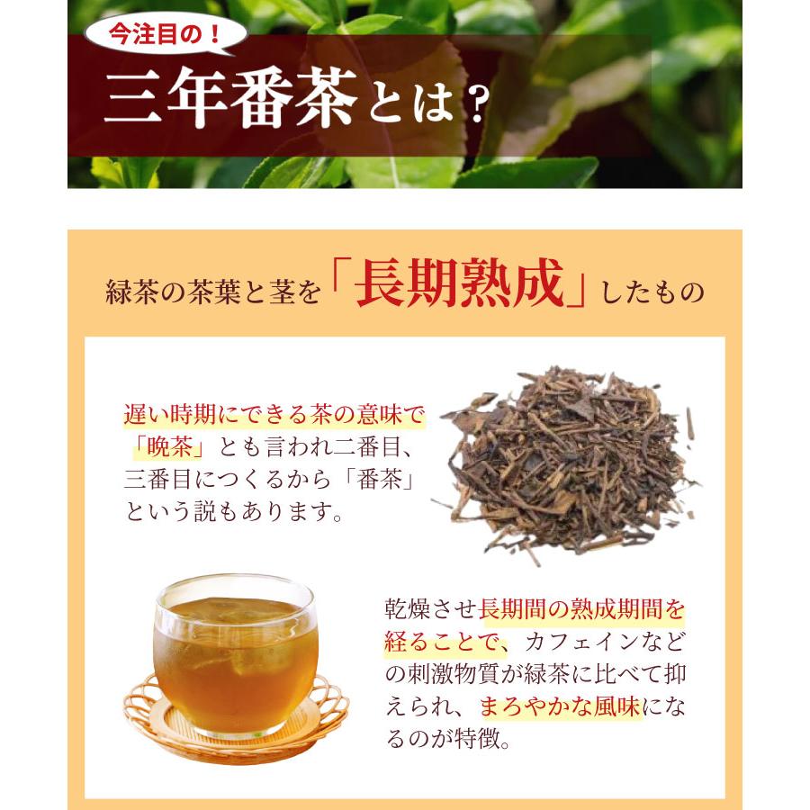 温活農園 三年番茶 有機 【ブランド累計60万袋】国産 ティーバッグ (5g