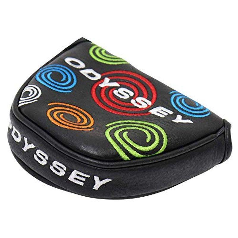 ODYSSEY （オデッセイ） TOUR SUPER SWIRL BLACK 限定 マレット パターカバー 5517201 本革