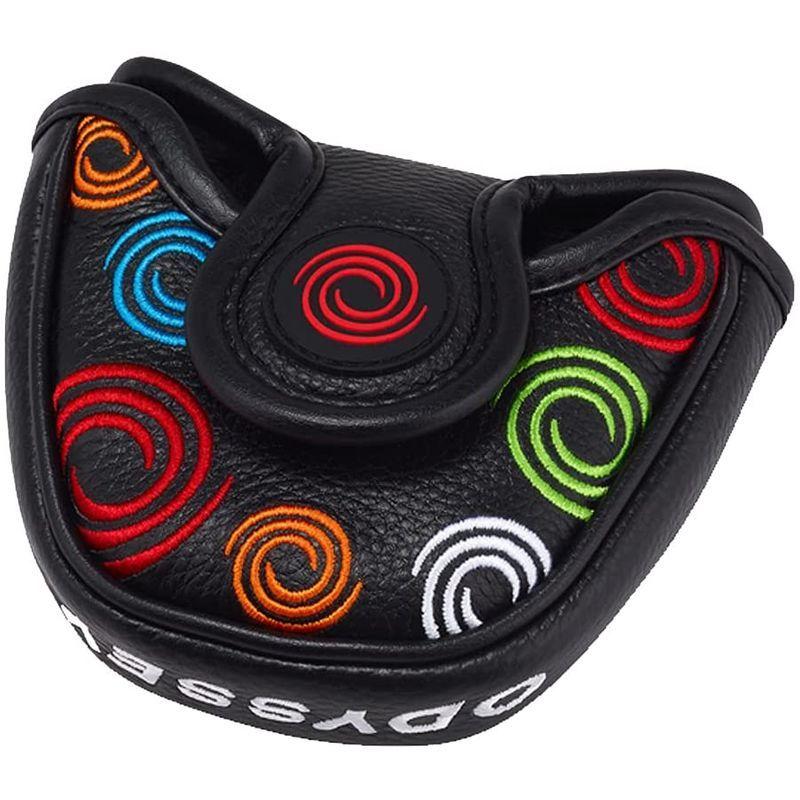 ODYSSEY （オデッセイ） TOUR SUPER SWIRL BLACK 限定 マレット パターカバー 5517201 本革 オデッセイ TOUR SUPER SWIRL BLACK 限定 マレット パターカバー 本革