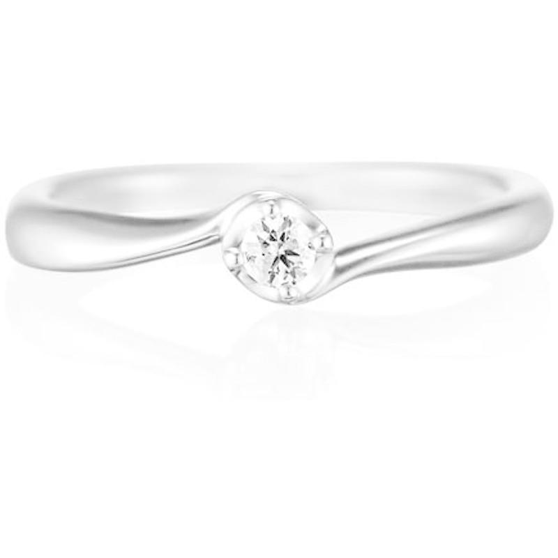 4℃ (ヨンドシー) ウェーブライン ダイヤモンドK10ホワイトゴールド(WG)リング 日本サイズ12号 110746143201     商品情報    【商品名】　4 (ヨンドシー) ウェーブライン ダイヤ