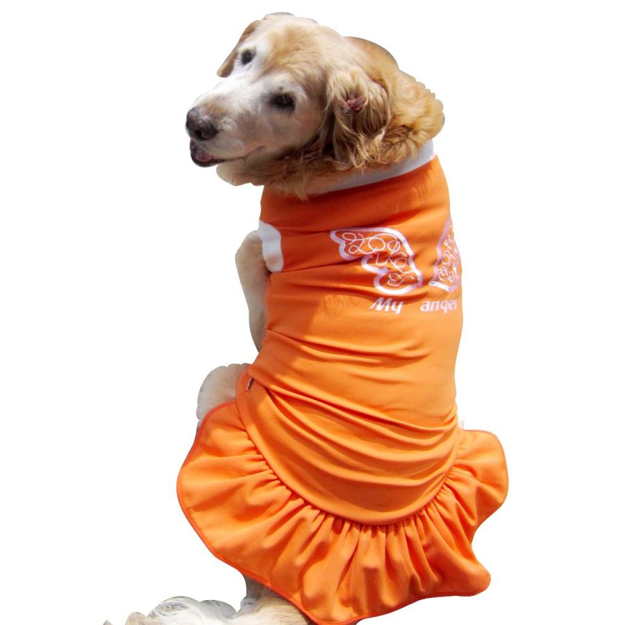 犬服 ドッグ 3 5lサイズ 超大型犬 Dogフリル Cool My Angel マイエンジェル レターパック送料無料 代金引換別途送料600円 Cfrillangel35l 大型犬とママの店 ママブイ 通販 Yahoo ショッピング