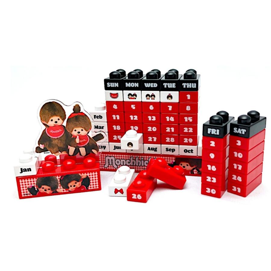 モンチッチ ブロック カレンダー Monchhichi Calendar セキグチ モンチッチ ブロックカレンダー 正規品 : 日用品 コスメ