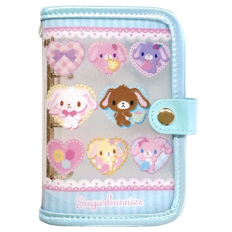 サンリオ　シュガーバニーズ　コラボ　シールバインダー　シール帳　ブルー　正規品 sanrio（サンリオ） ティーシーピー シュガーバニーズ シール