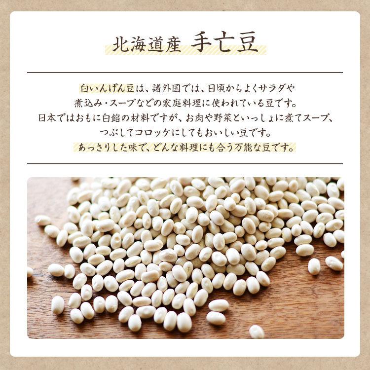 ゆうパケット送料無料】無農薬 手亡豆 900g 北海道産【在来種】令和7