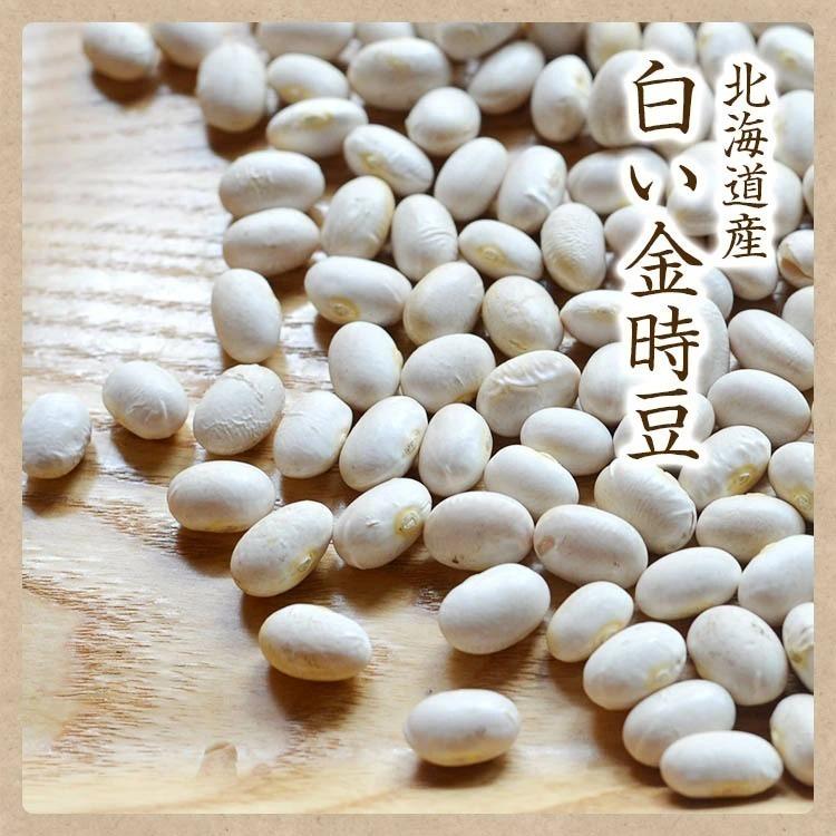 宅配便】白い金時 「300g」北海道産 福白金時 令和6年産 白金時豆 白