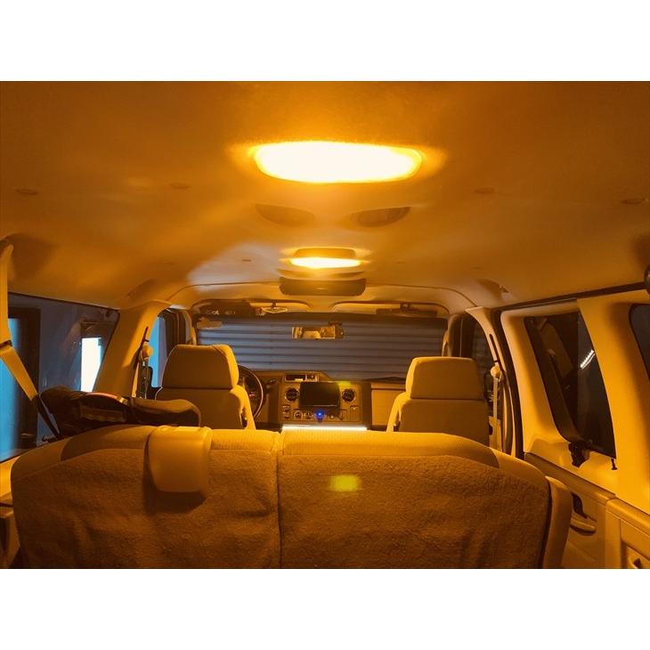 12v 24v 両対応 ルームランプ Led アンバー オレンジ 3種ソケット付 24連 5050smd Led 1個 まめ電 通販 Yahoo ショッピング