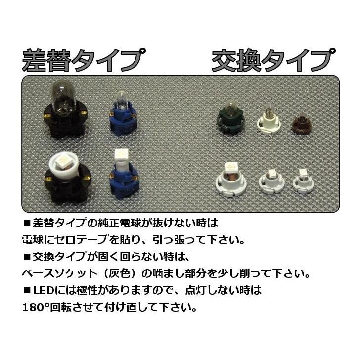 メーター エアコン LED【ホワイト/ブルー/レッド/ピンク】180SX 平成8