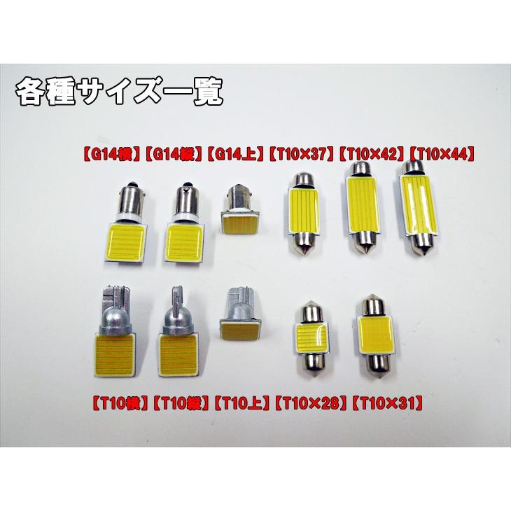 LED T10×31 汎用 ルームランプ 12V 24V 両対応 ホワイト 電球色 2色