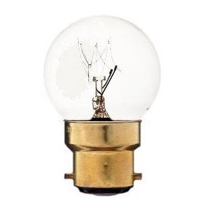 B22口金G50ボール球 25.40W.G4040W. 旭光電機工業(アサヒ) ボール球 G40 B22D 100/110V 40W C (クリアー