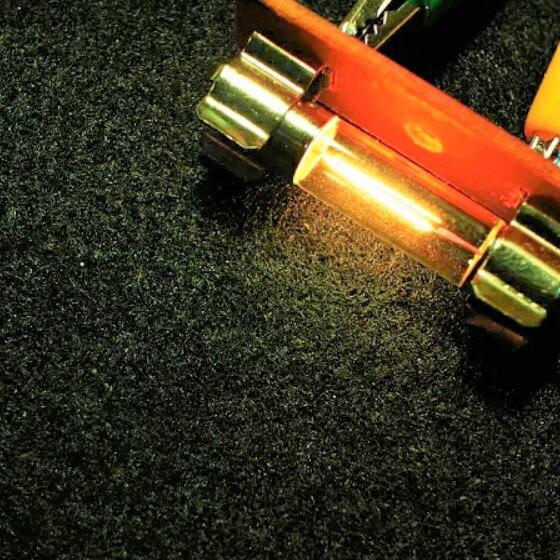 ガラス　電球のかさ　6個セット ガラス管ヒューズ型 電球 8V 0.25A (250mA)【10個セット】φ6.4