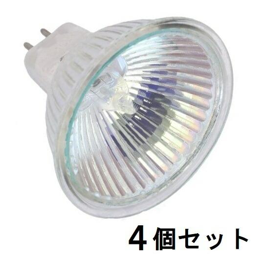 OSRAM(オスラム) デコスター JR型ハロゲン電球 MR16(Φ50) 12V35W 広角 GU5.3(GX5.3)口金【4個セット】 ※返品交換不可※ | 