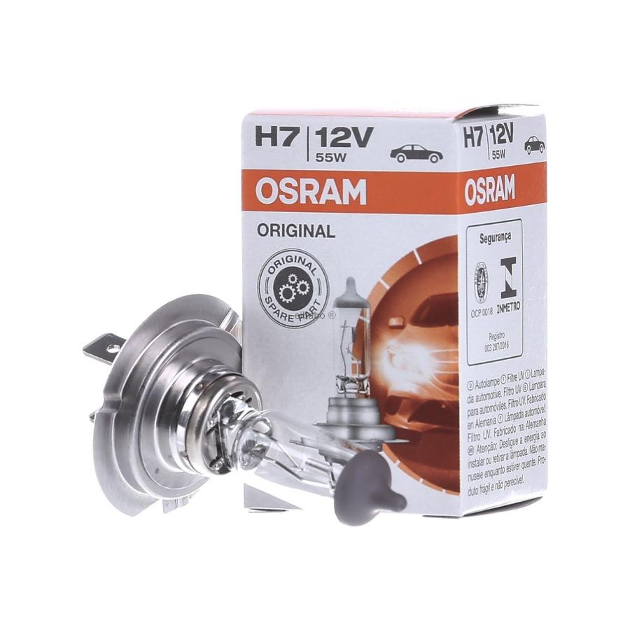 OSRAM(オスラム) 自動車用ハロゲンバルブ H7 PX26d 12V 55W クリアー